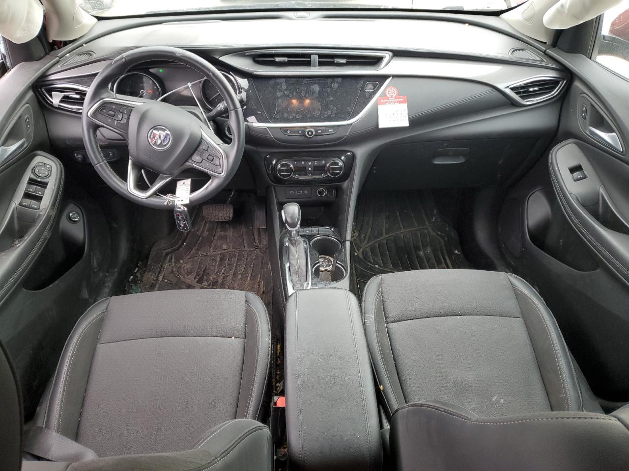 2022 Buick Encore VIN KL4MMDSL9NB021908 Copart auction photo, side / front end damage thumbnail 8