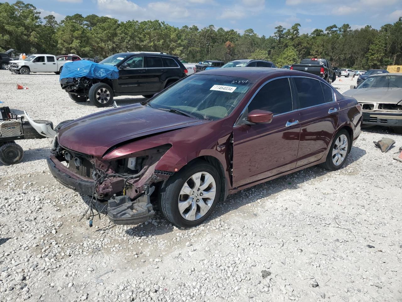 2008 Honda Accord VIN 1HGCP36898A008340
