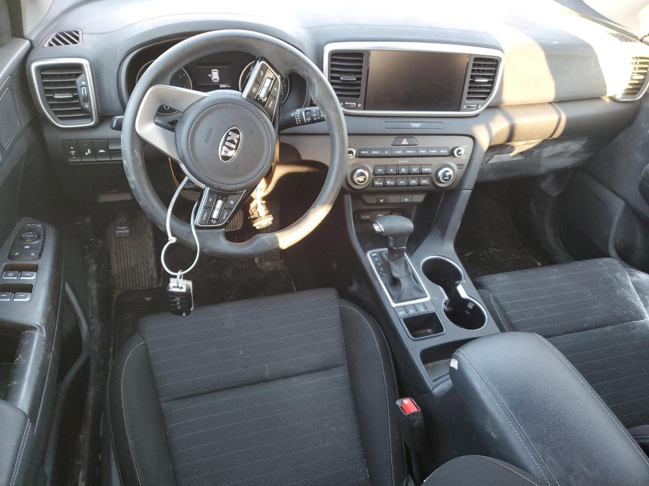 2020 KIA Sportage VIN KNDPMCAC5L7762068 Copart auction photo, front end / vandalism damage thumbnail 8