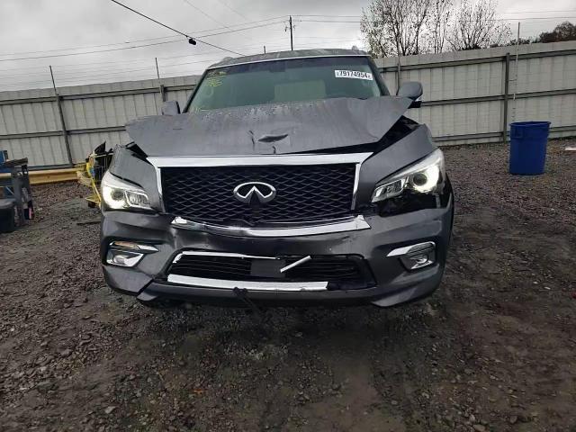 2017 Infiniti QX80 VIN JN8AZ2NE5H9155195 Copart auction photo, front end / rear end damage thumbnail 11