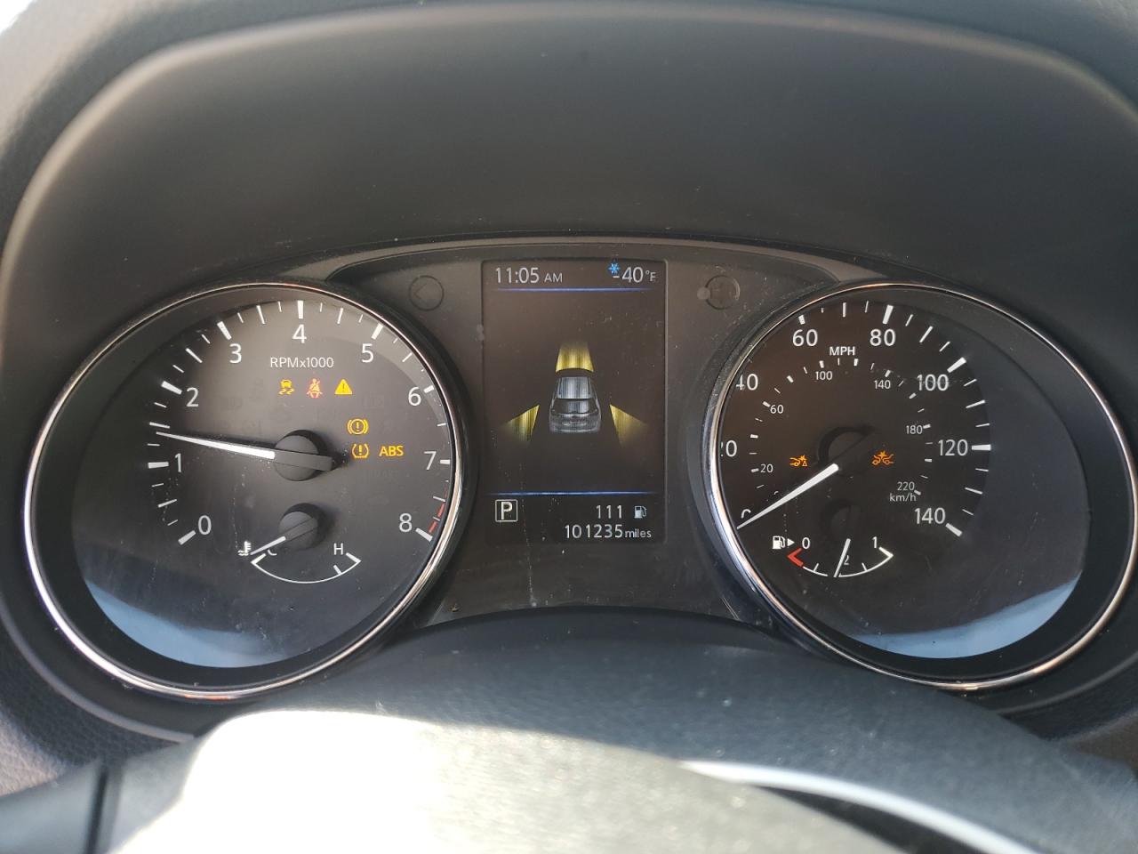 2019 Nissan Rogue VIN 5N1AT2MT7KC749323 Copart auction photo, front end / rear end damage thumbnail 9