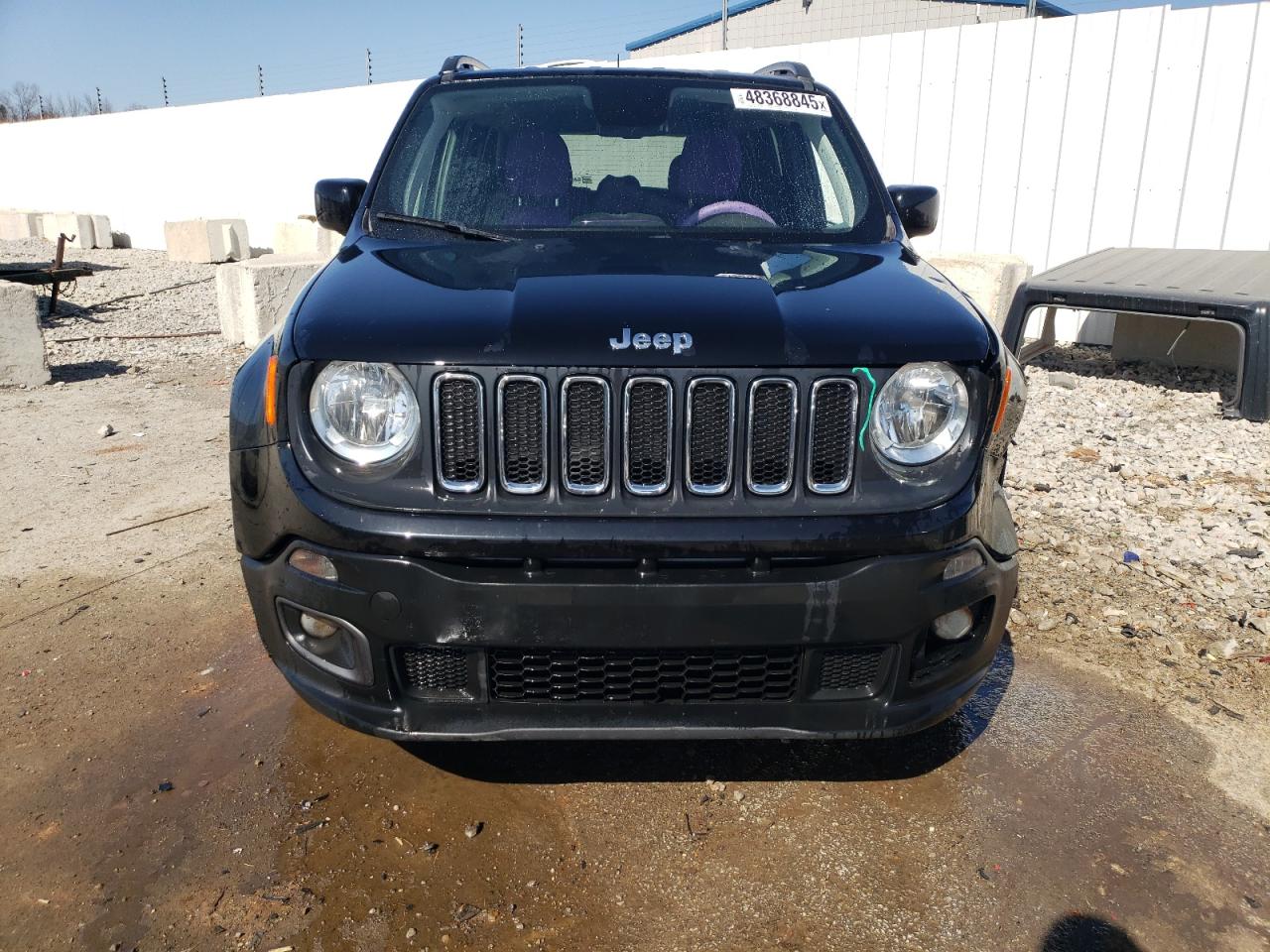 2018 Jeep Renegade VIN ZACCJABB9JPH38051 Copart auction photo, front end / side damage thumbnail 5
