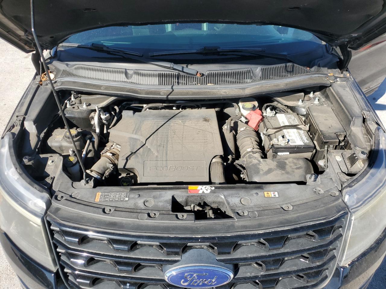 2017 Ford Explorer VIN 1FM5K8GT0HGC12605 Copart auction photo, rear end damage thumbnail 12