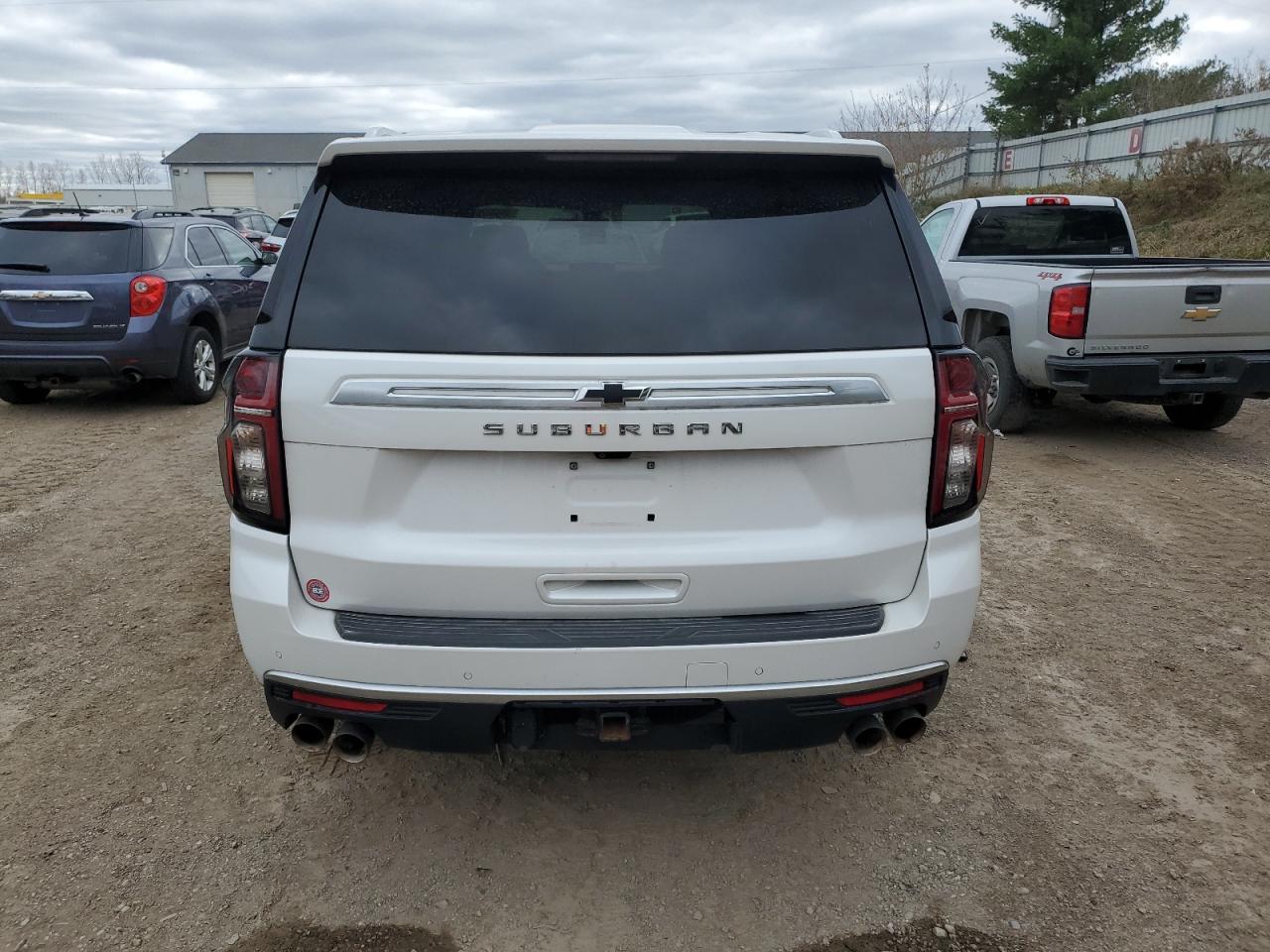 2021 Chevrolet Suburban VIN 1GNSKGKL1MR383586 Copart auction photo, undercarriage / undercarriage damage thumbnail 6