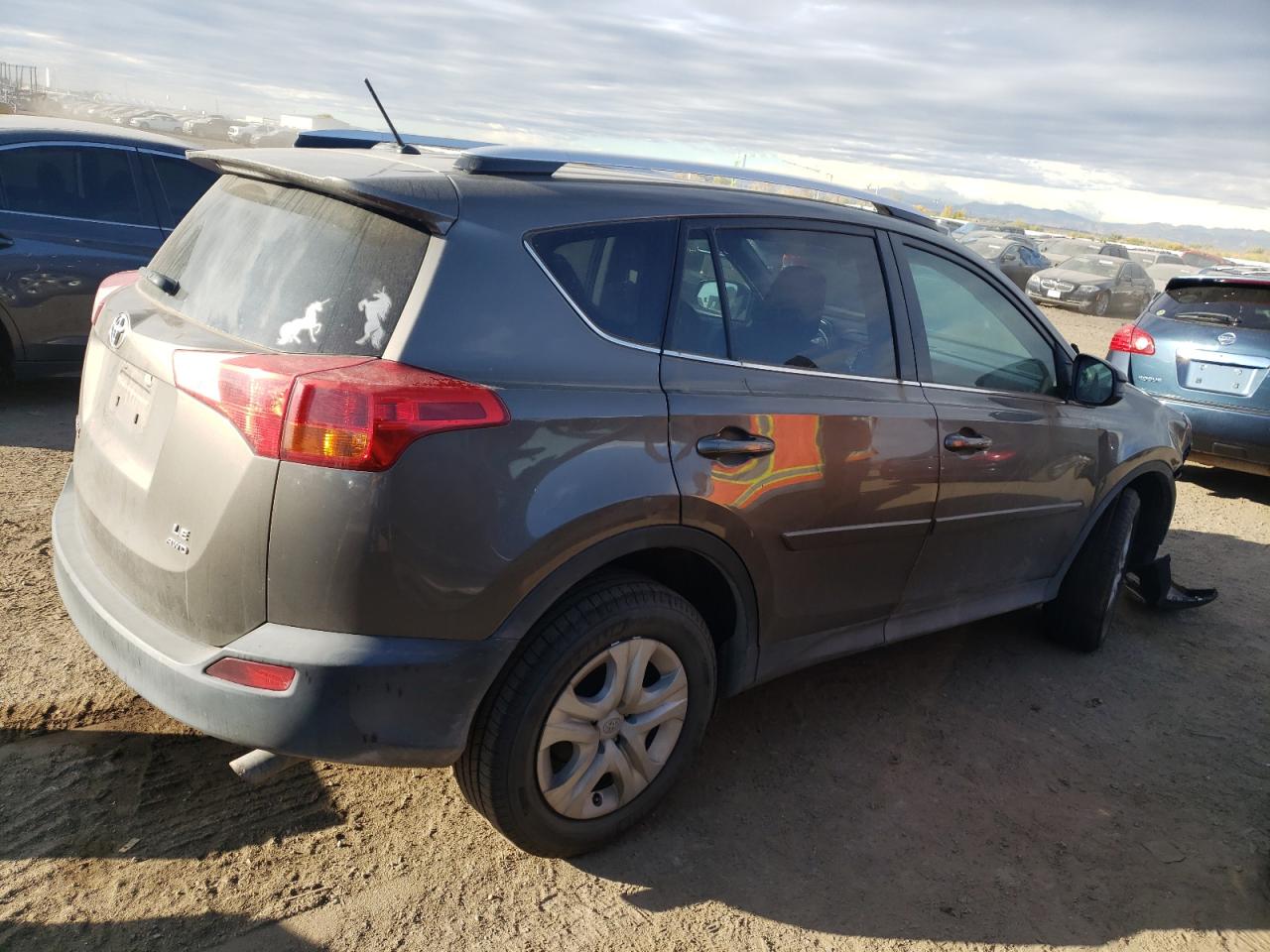 2015 Toyota RAV 4 VIN 2T3BFREV2FW350248 Copart auction photo, front end damage thumbnail 3
