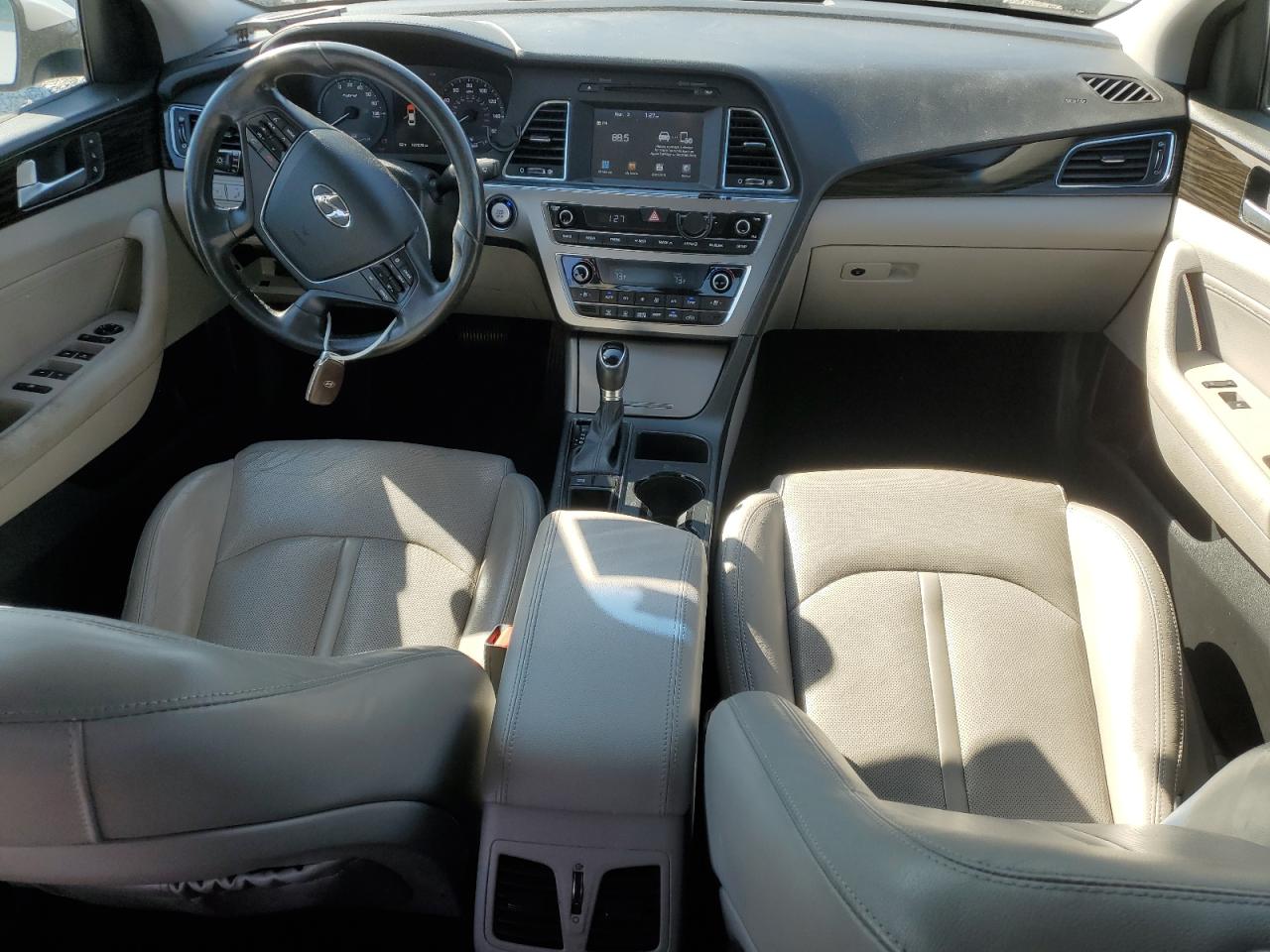 2017 Hyundai Sonata VIN KMHE34L13HA048943 Copart auction photo, water/flood damage thumbnail 8