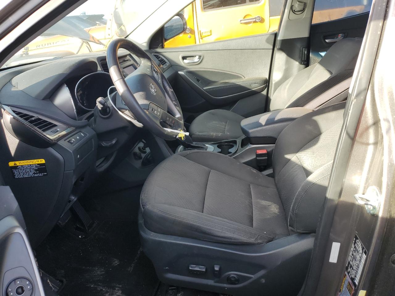 2013 Hyundai Santa Fe VIN 5XYZU3LA8DG123448 Copart auction photo, rear end damage thumbnail 7