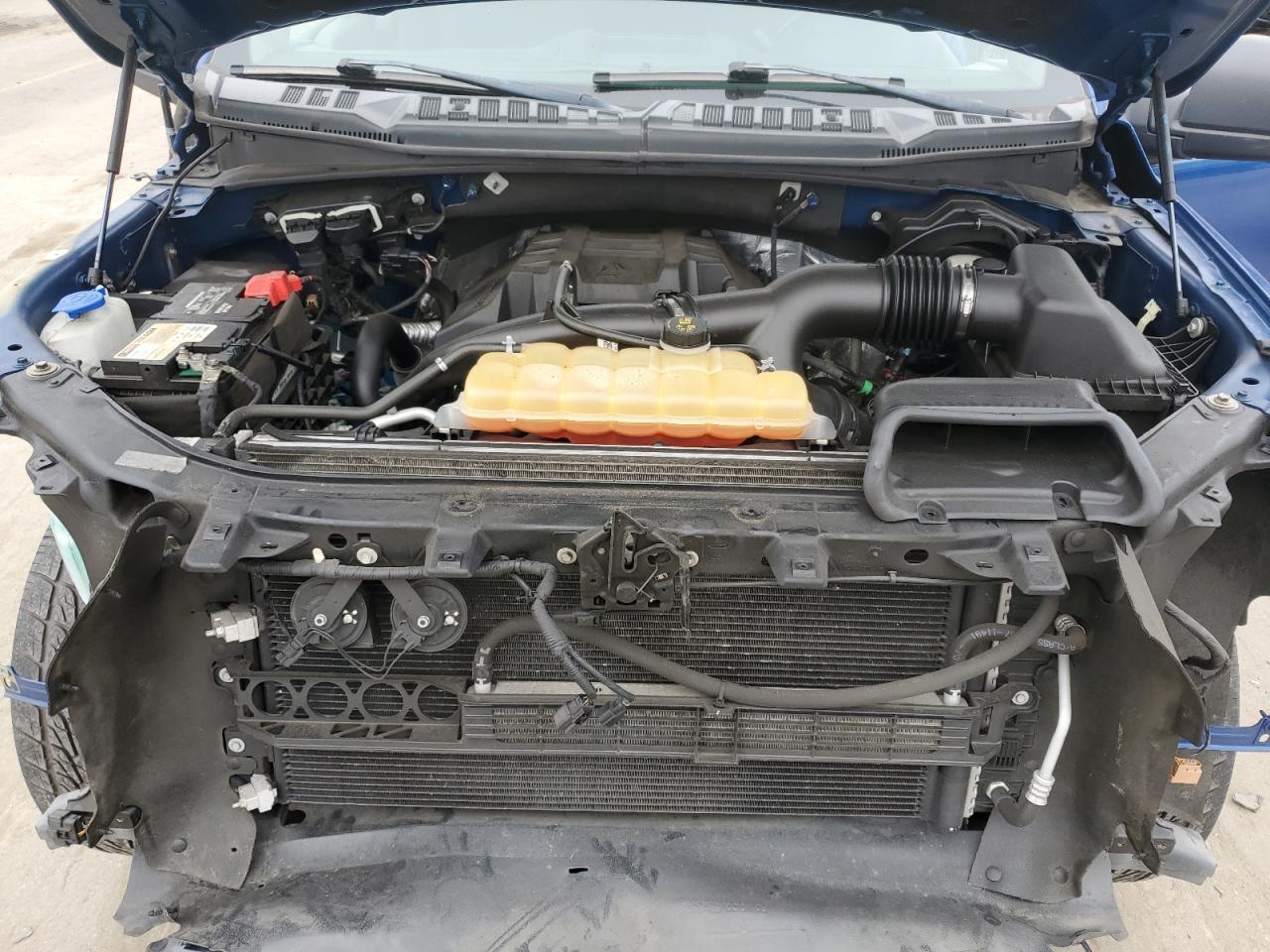 2017 Ford F-150 VIN 1FTEX1EP7HKD54949 Copart auction photo, front end damage thumbnail 11