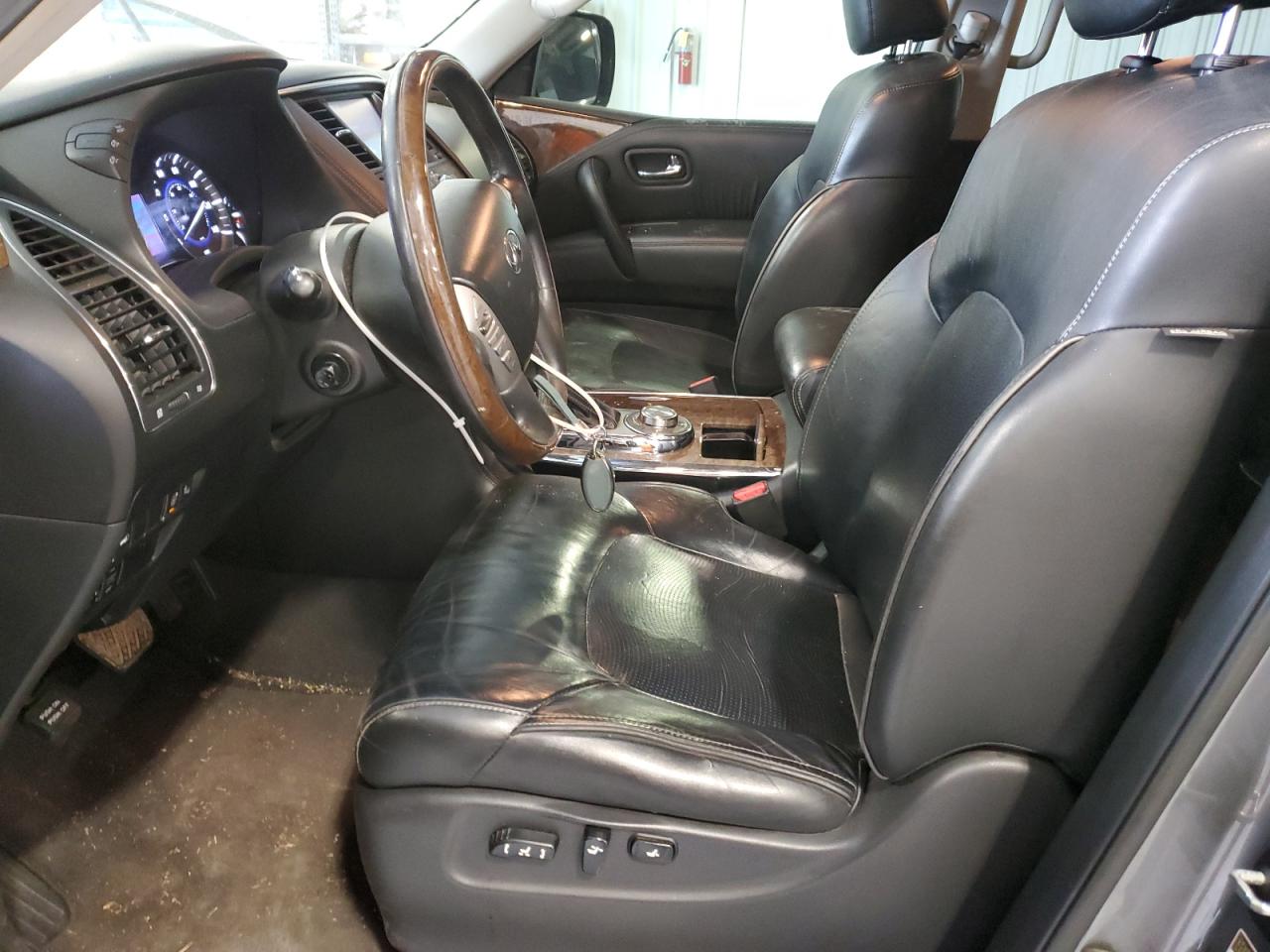 2015 Infiniti QX80 VIN JN8AZ2NE1F9082792 Copart auction photo, front end / rear end damage thumbnail 7