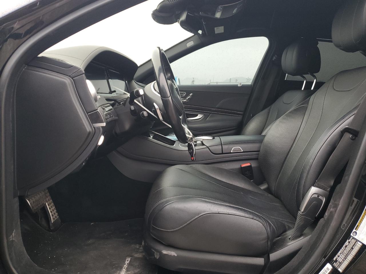 2016 Mercedes-Benz S-klasse VIN WDDUG8CB7GA268563 Copart auction photo, rear end damage thumbnail 7
