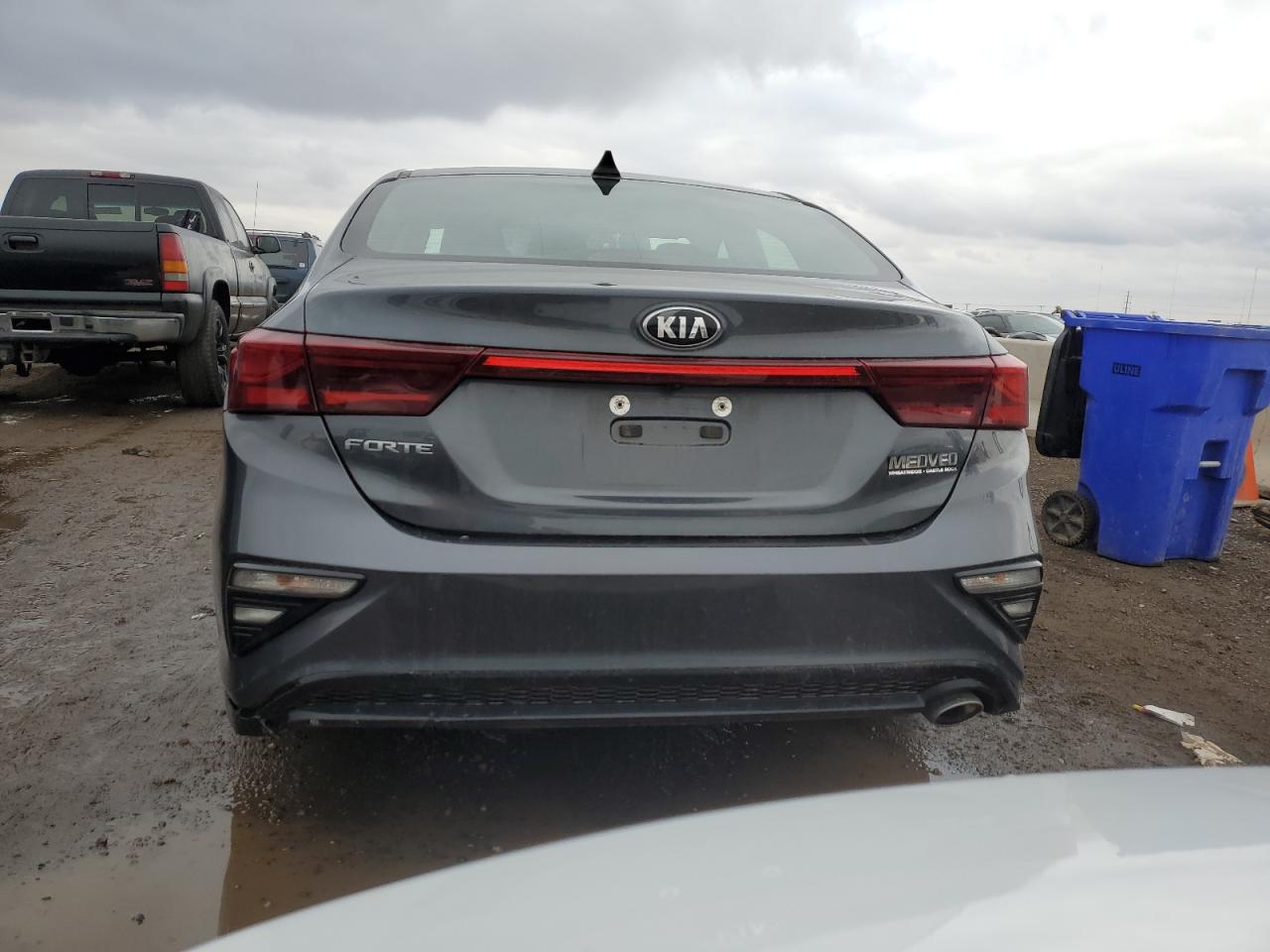 2019 KIA Forte VIN 3KPF24AD5KE056121 Copart auction photo, vandalism / hail damage thumbnail 6