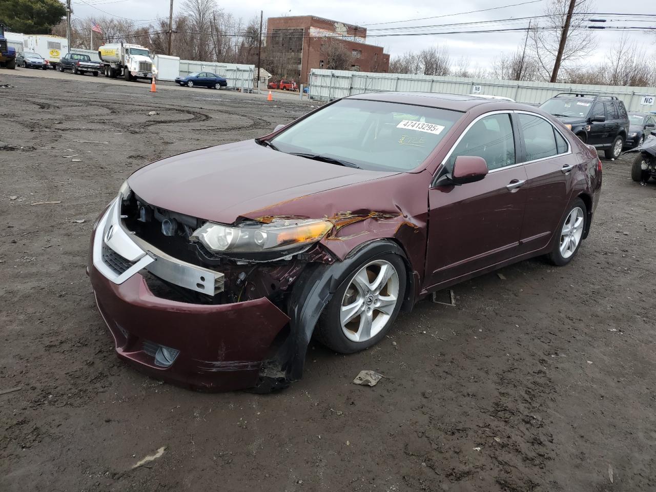 2010 Acura TSX VIN JH4CU2F61AC002038