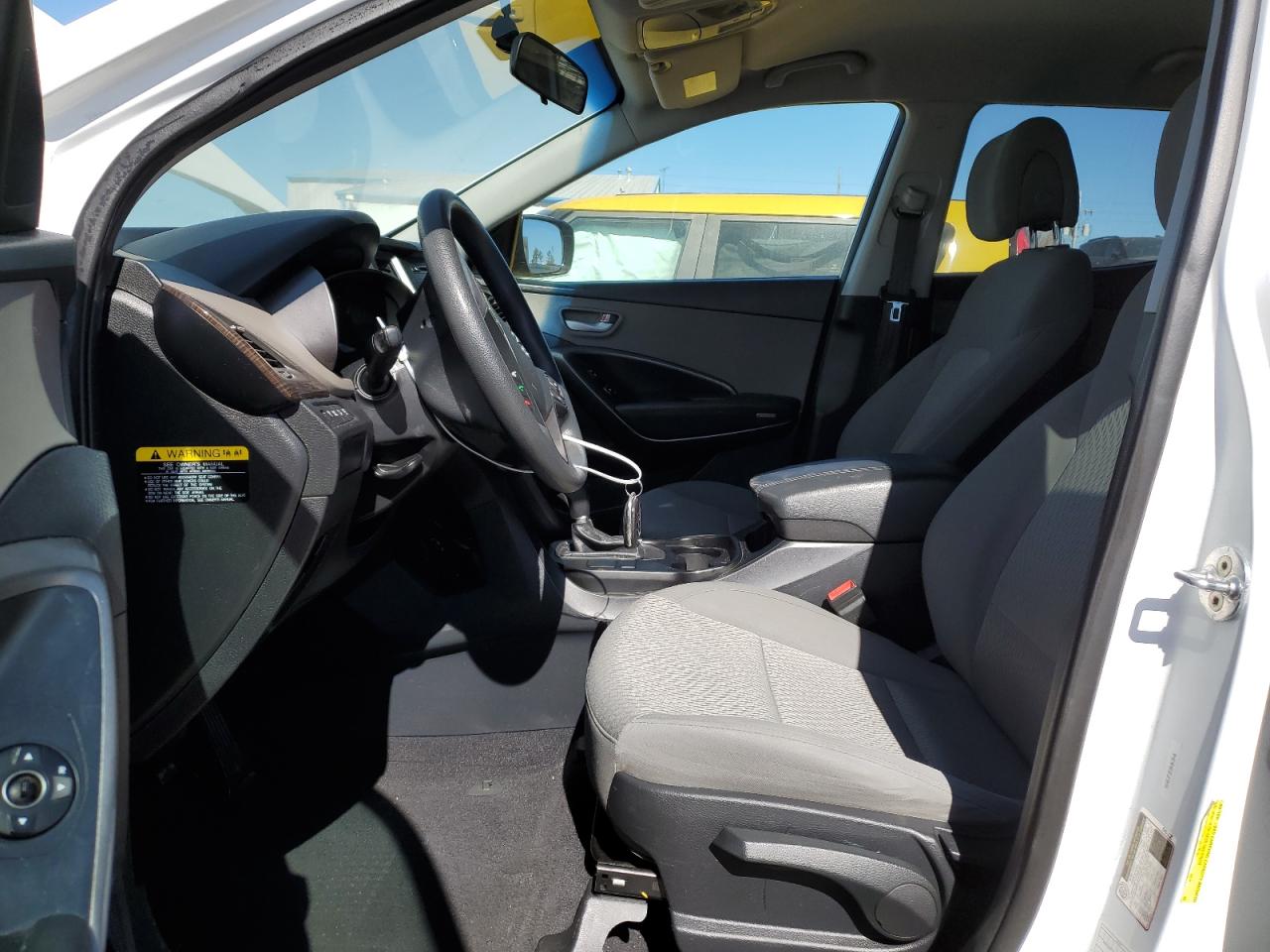 2017 Hyundai Santa Fe VIN 5NMZT3LB5HH025291 Copart auction photo, rear end / side damage thumbnail 7