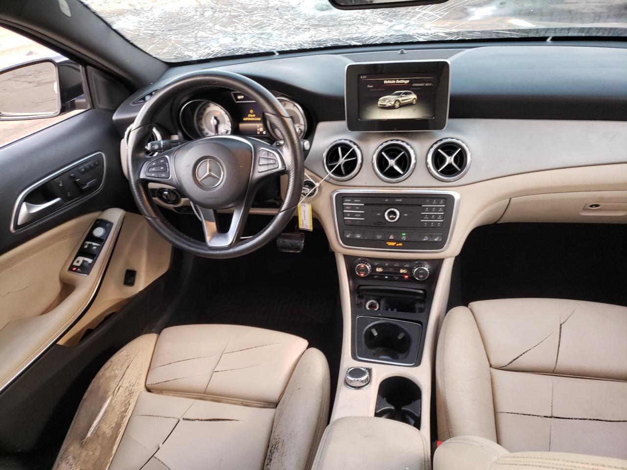 2016 Mercedes-Benz GLA-klasse VIN WDCTG4GB2GJ223341 Copart auction photo, vandalism / all over damage thumbnail 8