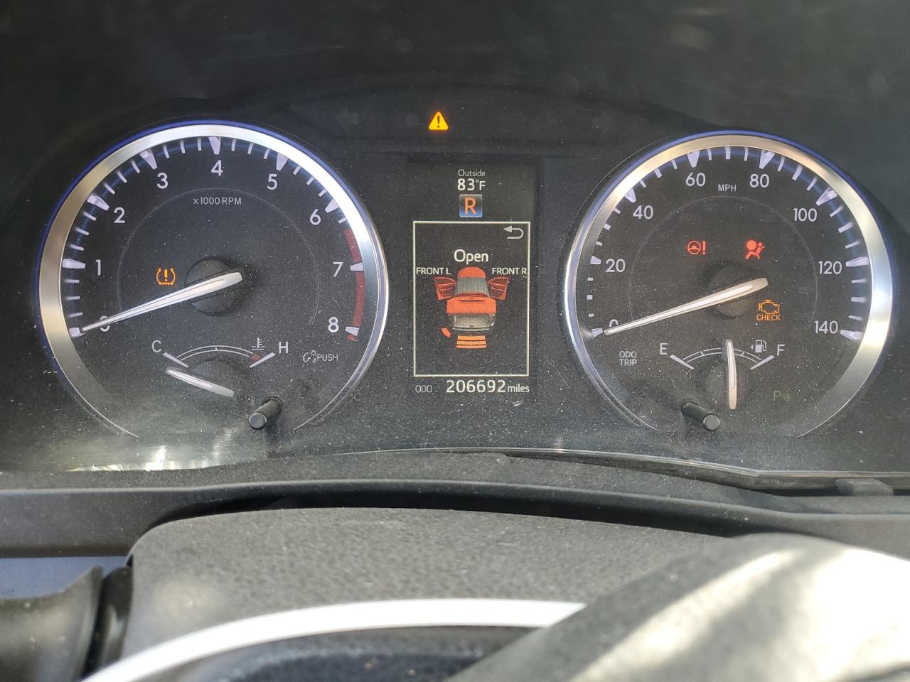 2014 Toyota Highlander VIN 5TDDKRFH0ES007340 Copart auction photo, all over damage thumbnail 9