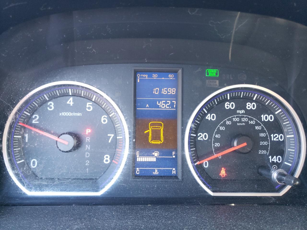2011 Honda CR-V VIN 5J6RE4H32BL107173 Copart auction photo, front end / hail damage thumbnail 9