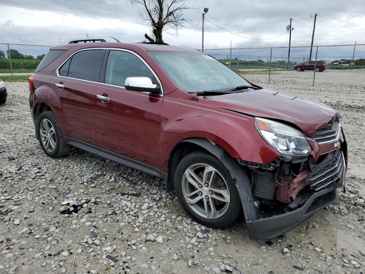 2016 Chevrolet Equinox VIN 2GNFLGEK1G6136456 Copart auction photo, front end damage thumbnail 4