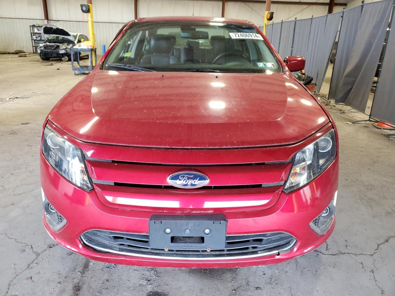 2012 Ford Fusion VIN 3FAHP0JA0CR190124 Copart auction photo, side damage thumbnail 5