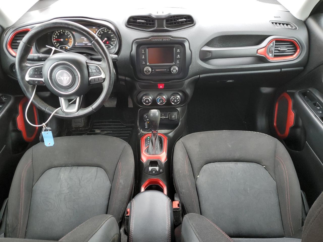2016 Jeep Renegade VIN ZACCJBCT6GPD67243 Copart auction photo, front end / minor dent/scratches damage thumbnail 8