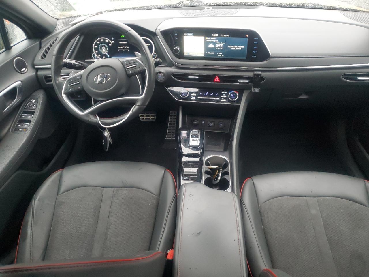 2020 Hyundai Sonata VIN 5NPEJ4J26LH033120 Copart auction photo, undercarriage damage thumbnail 8
