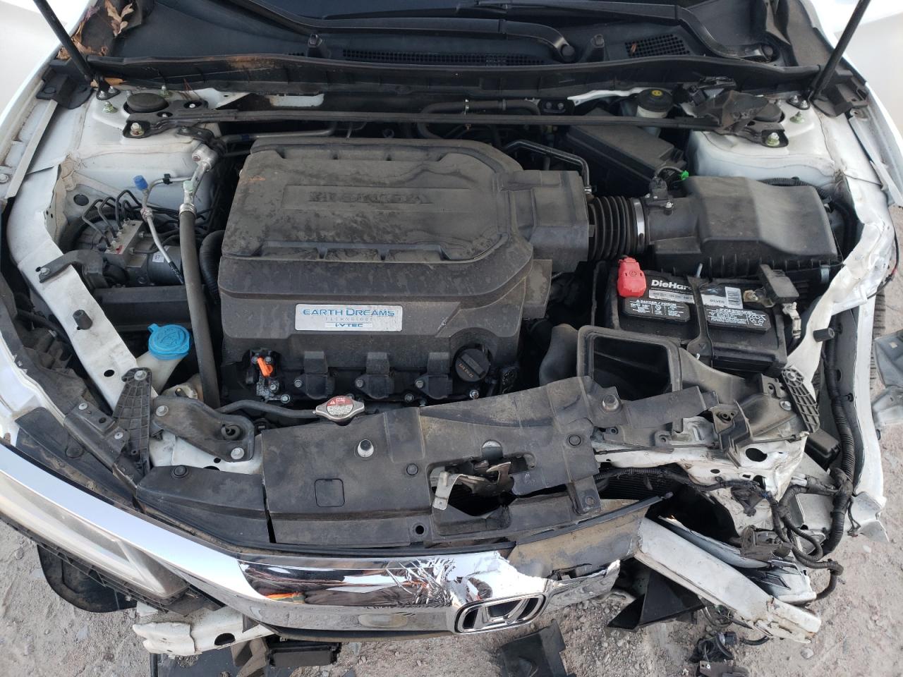 2016 Honda Accord VIN 1HGCR3F92GA003899 Copart auction photo, front end damage thumbnail 13