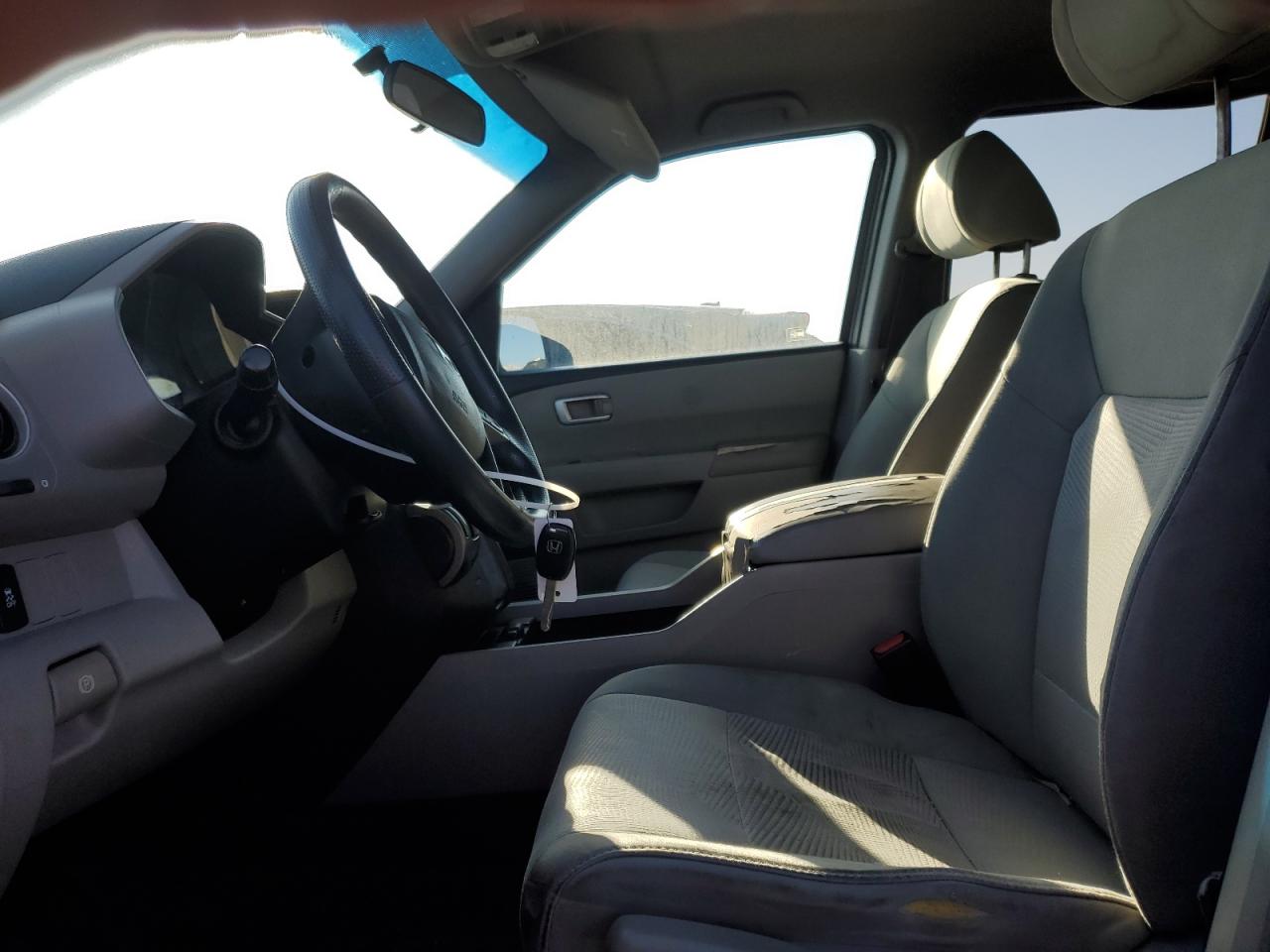 2012 Honda Pilot VIN 5FNYF4H29CB085831 Copart auction photo, all over damage thumbnail 7