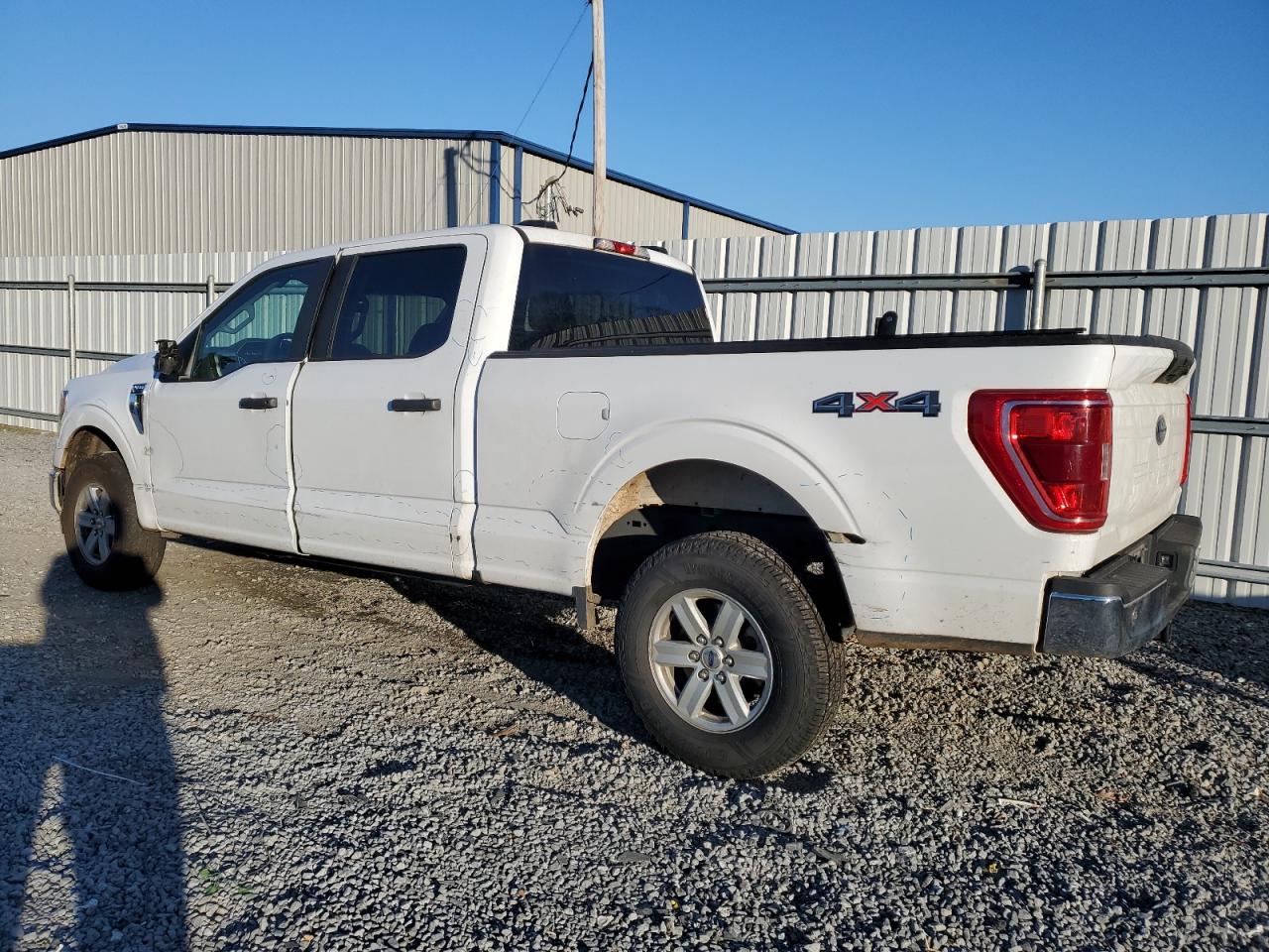 2022 Ford F-150 VIN 1FTFW1E54NKE66710 Copart auction photo, front end / side damage thumbnail 2