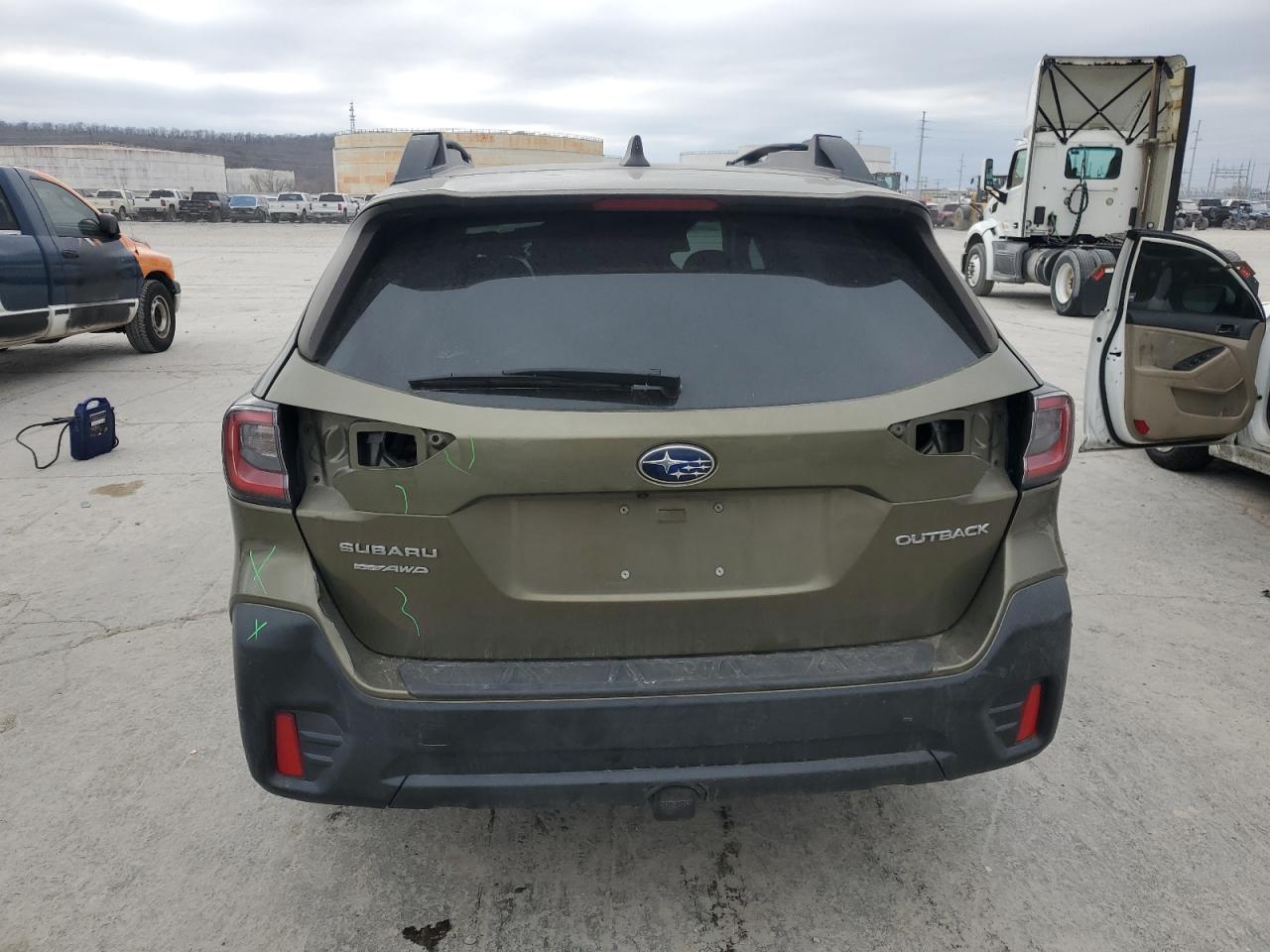 2021 Subaru Outback VIN 4S4BTAFC3M3141393 Copart auction photo, front end damage thumbnail 6