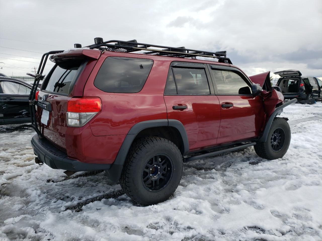 2013 Toyota 4Runner VIN JTEBU5JR1D5120319 Copart auction photo, front end damage thumbnail 3