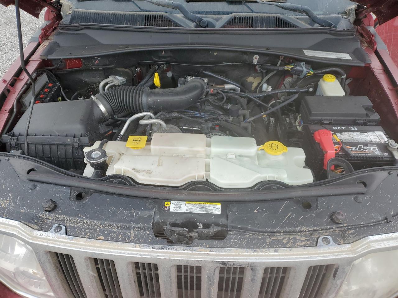 2012 Jeep Liberty (North America) VIN 1C4PJMCK9CW143627 Copart auction photo, side damage thumbnail 12