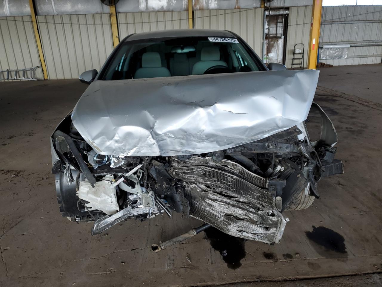 2016 Hyundai Sonata VIN 5NPE34AF5GH342970 Copart auction photo, front end / mechanical damage thumbnail 5