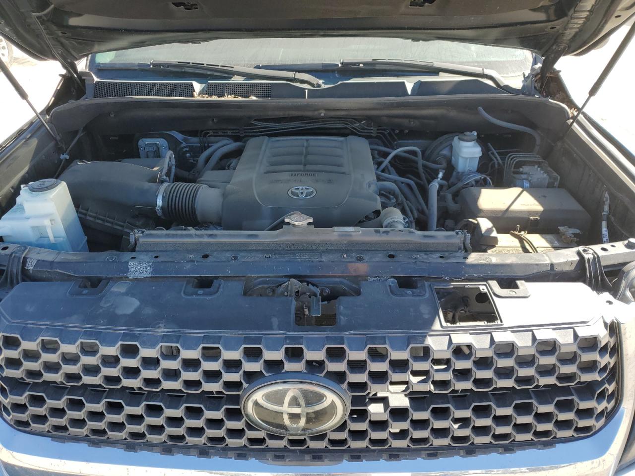 2021 Toyota Tundra VIN 5TFEY5F13MX288167 Copart auction photo, side damage thumbnail 13