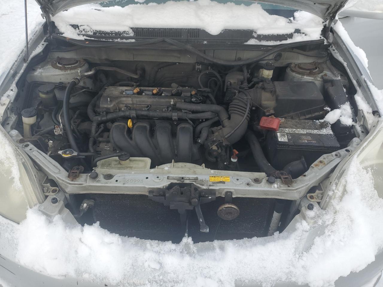 2006 Toyota Corolla VIN 2T1LR32E16C553980 Copart auction photo, mechanical damage thumbnail 11