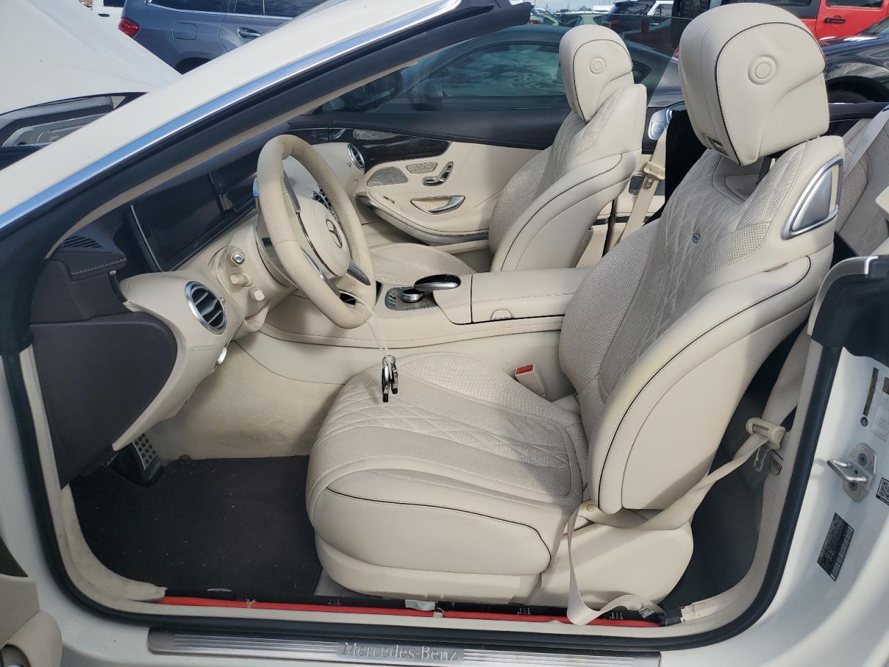 2017 Mercedes-Benz S-klasse VIN WDDXK8CB9HA027844 Copart auction photo, water/flood damage thumbnail 7