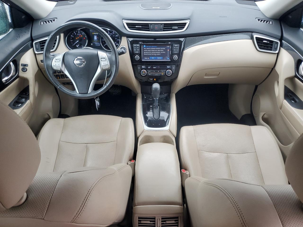 2016 Nissan Rogue VIN 5N1AT2MV0GC836862 Copart auction photo, front end damage thumbnail 8