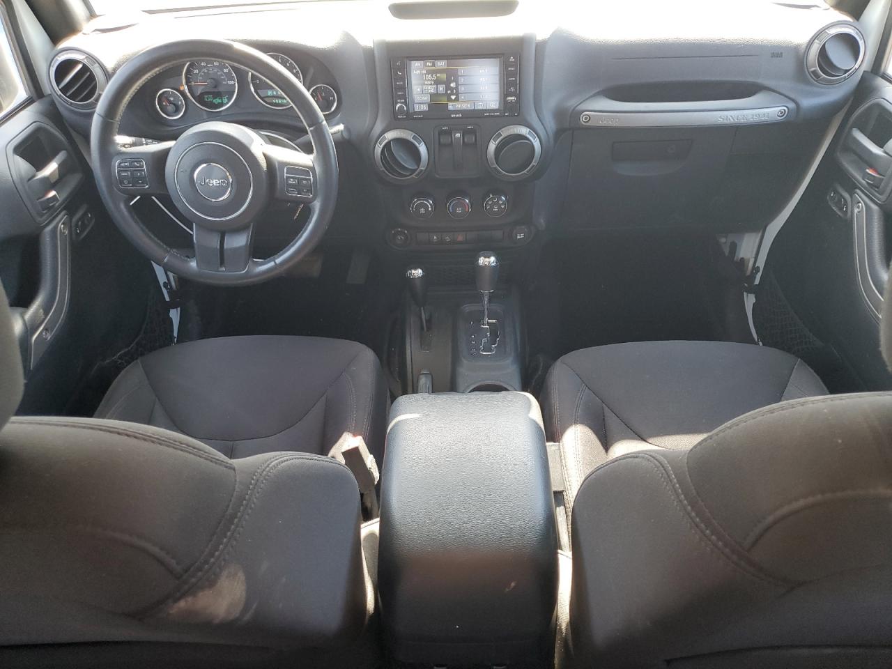 2015 Jeep Wrangler VIN 1C4GJWAG0FL508812 Copart auction photo, rear end / side damage thumbnail 8