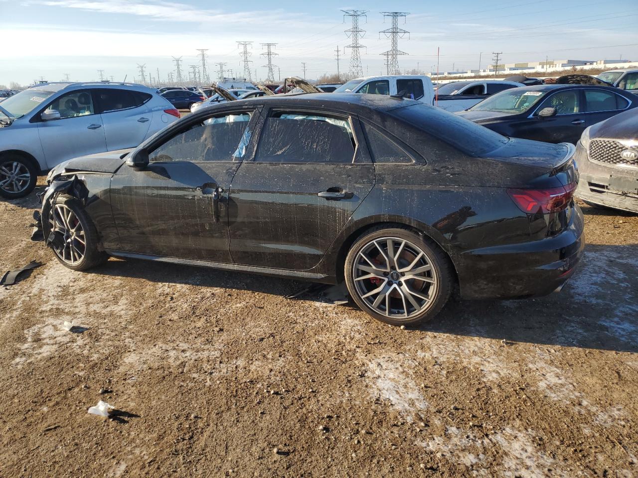 2021 Audi RS4 VIN WAUB4AF44MA027812 Copart auction photo, front end / minor dent/scratches damage thumbnail 2