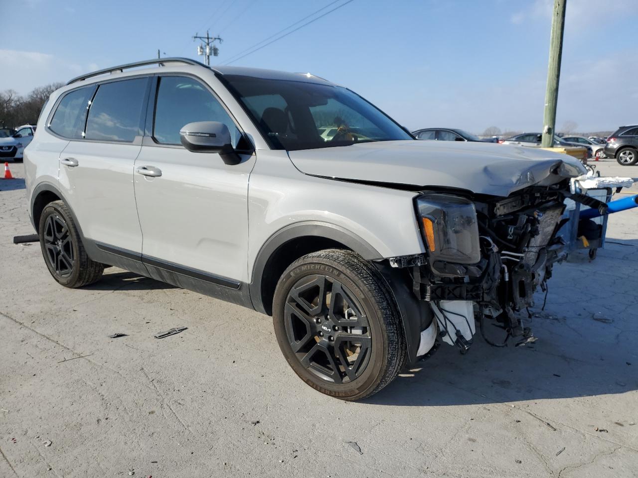 2024 KIA Telluride VIN 5XYP3DGC5RG462137 Copart auction photo, front end damage thumbnail 4