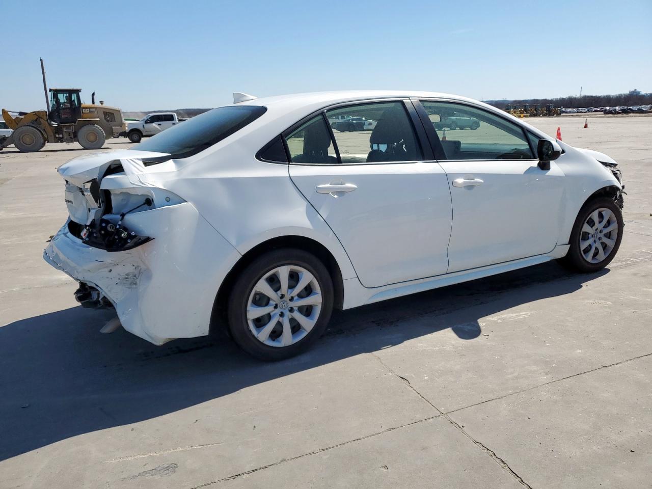 2022 Toyota Corolla VIN JTDEPMAE4N3017232 Copart auction photo, rear end / front end damage thumbnail 3