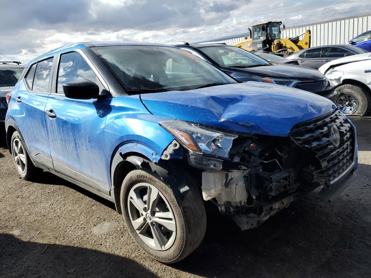 2022 Nissan Kicks VIN 3N1CP5BV4NL495914 Copart auction photo, all over damage thumbnail 4