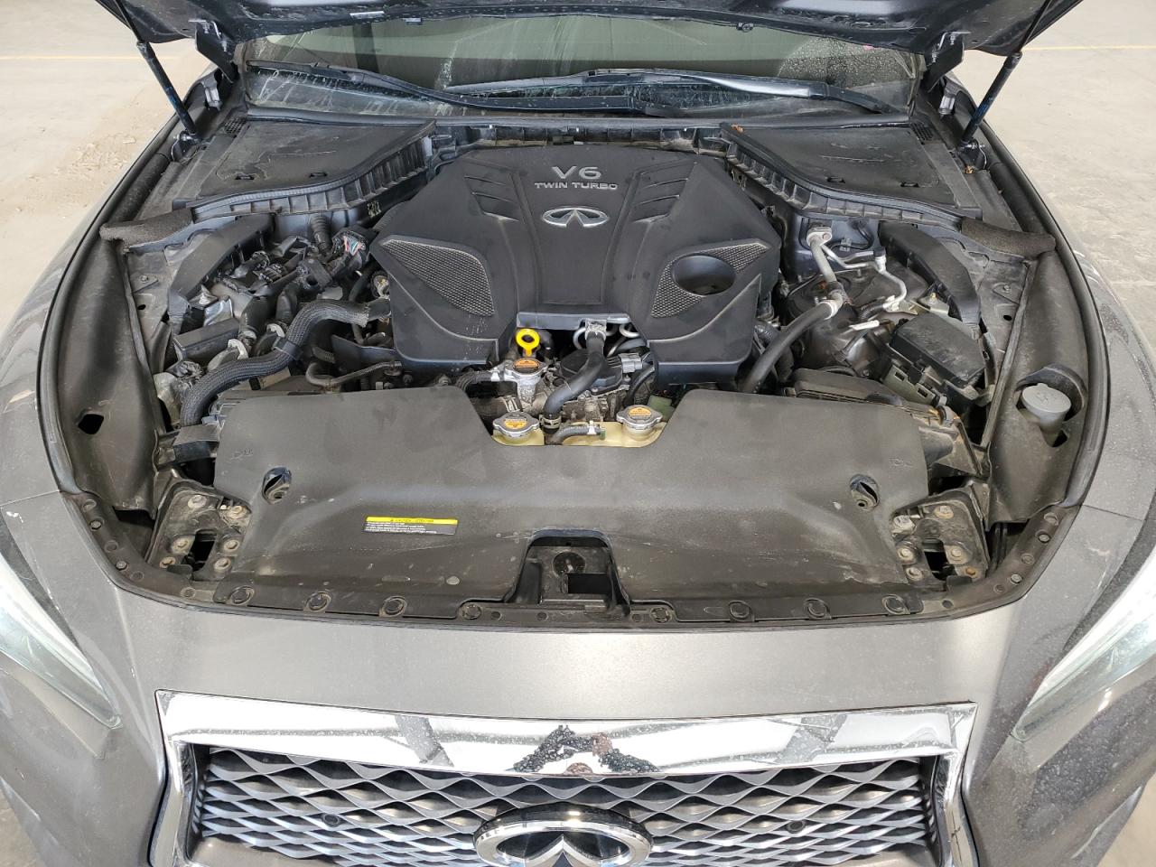 2019 Infiniti Q50 VIN JN1EV7AR3KM590707 Copart auction photo, rear end damage thumbnail 11