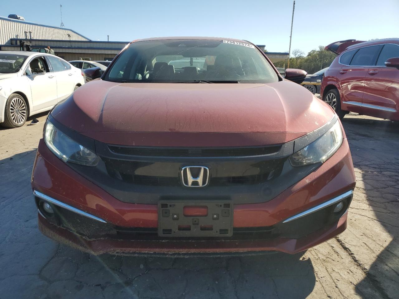 2020 Honda Civic VIN 19XFC1F79LE009934 Copart auction photo, rear end / minor dent/scratches damage thumbnail 5