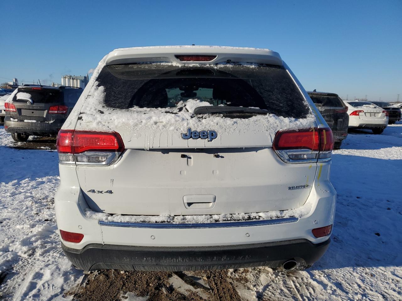 2021 Jeep Grand Cherokee VIN 1C4RJFBG4MC550131 Copart auction photo, side / rear end damage thumbnail 6
