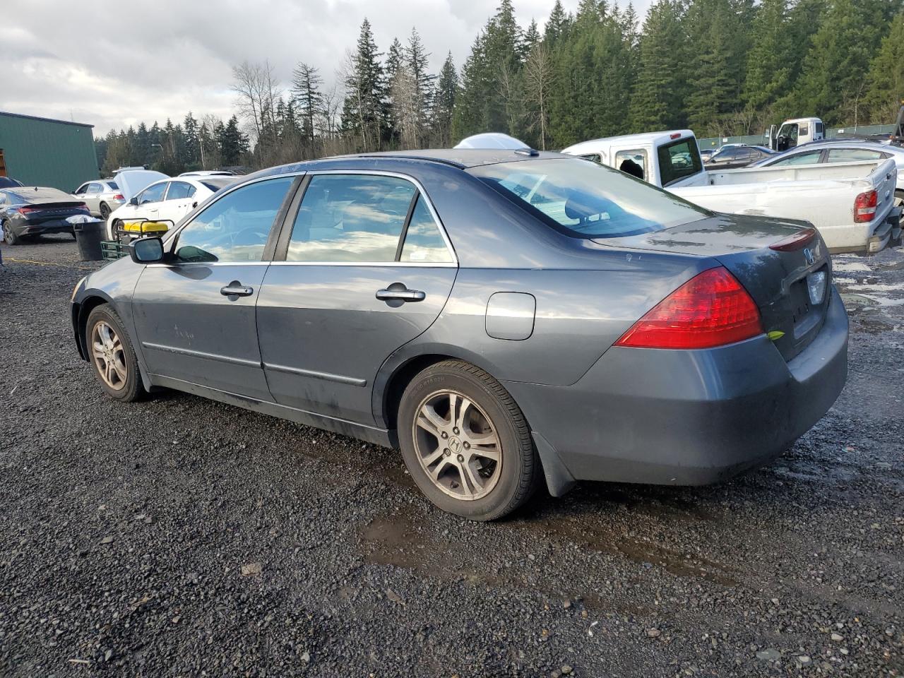 2007 Honda Accord VIN 1HGCM56717A038751 Copart auction photo, front end damage thumbnail 2
