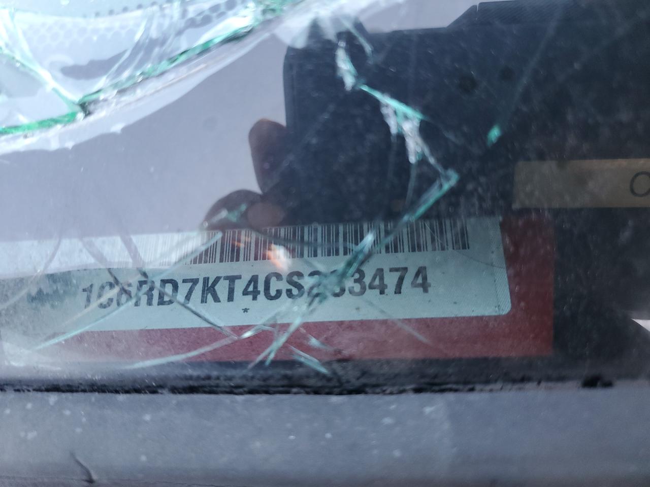 2012 Dodge RAM VIN 1C6RD7KT4CS263474 Copart auction photo, rollover damage thumbnail 12