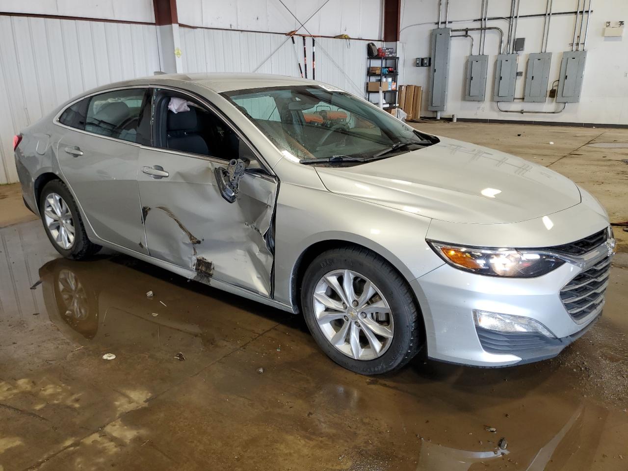 2021 Chevrolet Malibu VIN 1G1ZD5ST8MF067120 Copart auction photo, side damage thumbnail 4