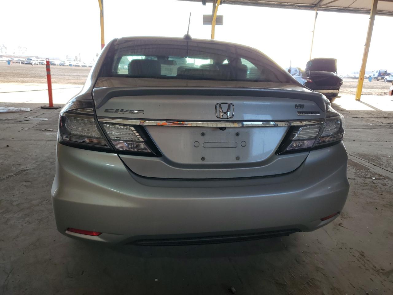 2015 Honda Civic VIN 19XFB4F22FE002532 Copart auction photo, front end / mechanical damage thumbnail 6