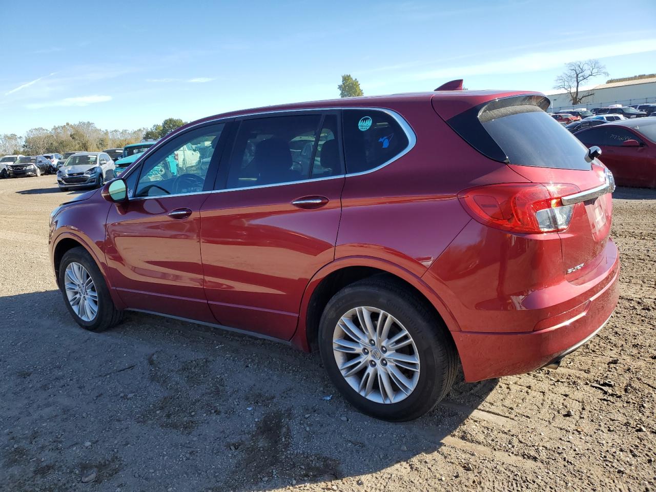 2018 Buick Envision VIN LRBFXCSA8JD004447 Copart auction photo, front end / minor dent/scratches damage thumbnail 2