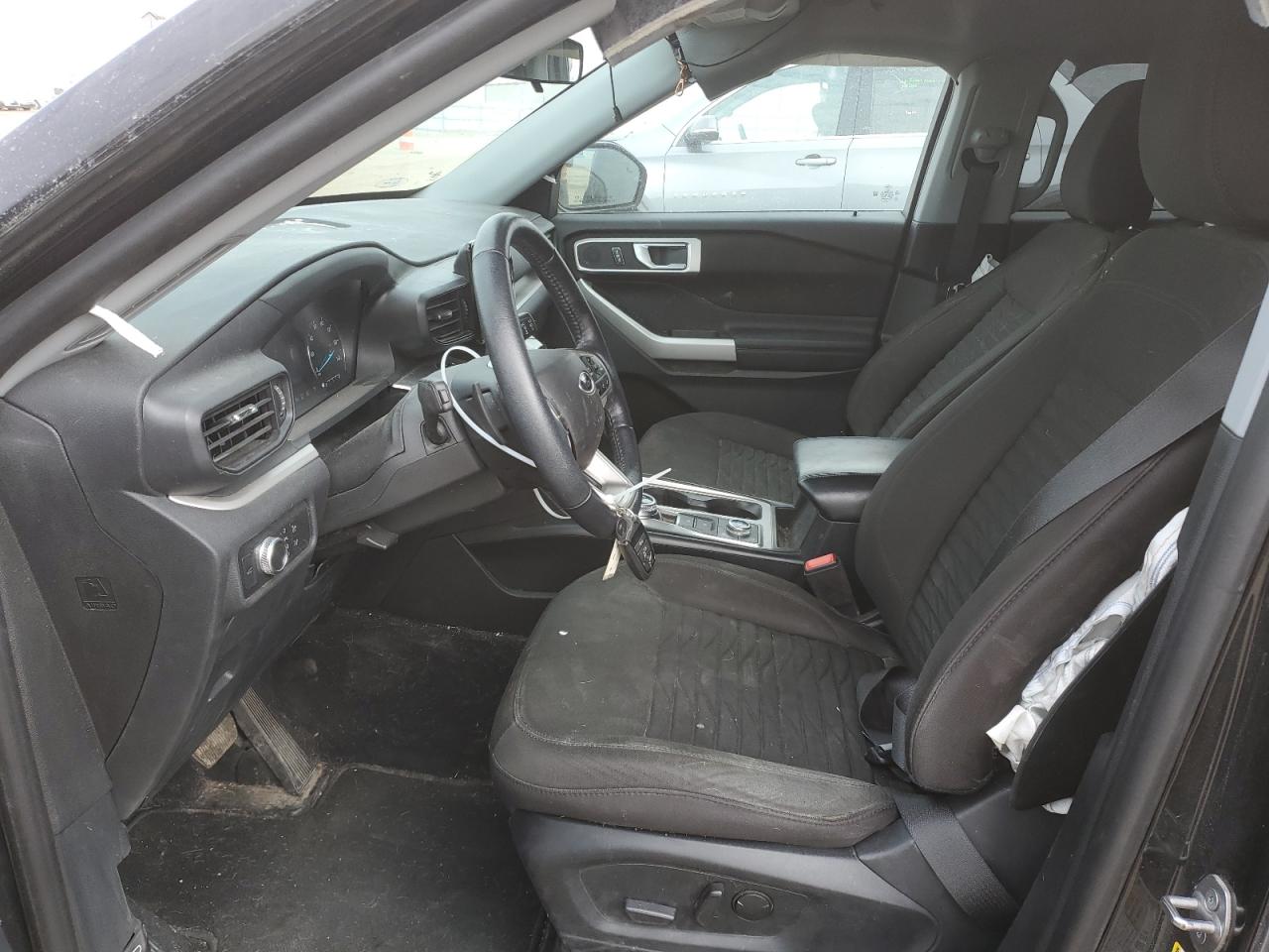 2020 Ford Explorer VIN 1FMSK8DH5LGD16535 Copart auction photo, rollover / hail damage thumbnail 7