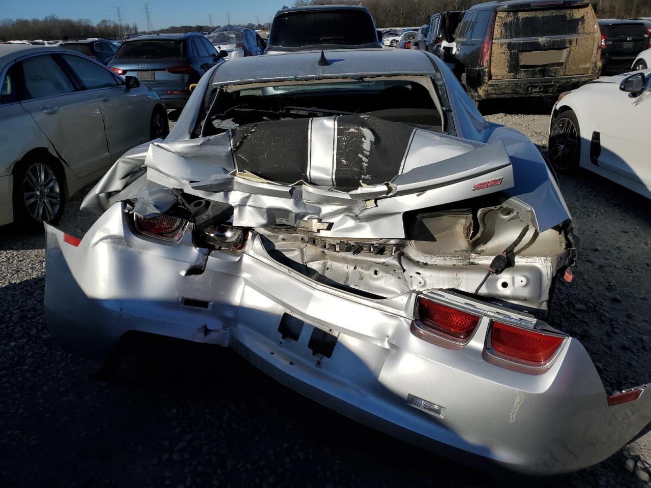 2012 Chevrolet Camaro VIN 2G1FB1E33C9139300 Copart auction photo, rear end / all over damage thumbnail 6